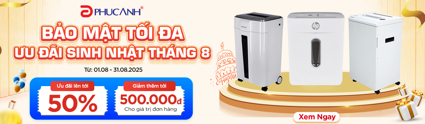 Máy hủy thông minh - Quà tặng ngập tràn