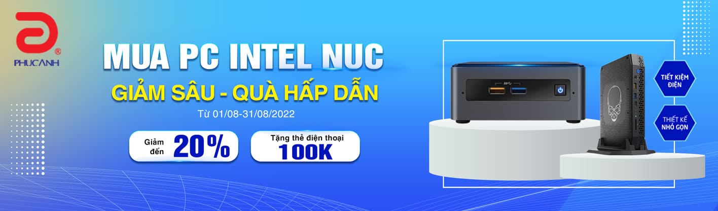 Mua máy tính mini Intel NUC – Giá Giảm Sâu - Quà Hấp Dẫn