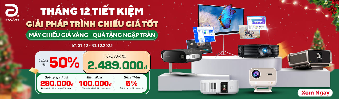 Máy chiếu sống động - Ưu đãi chấn động