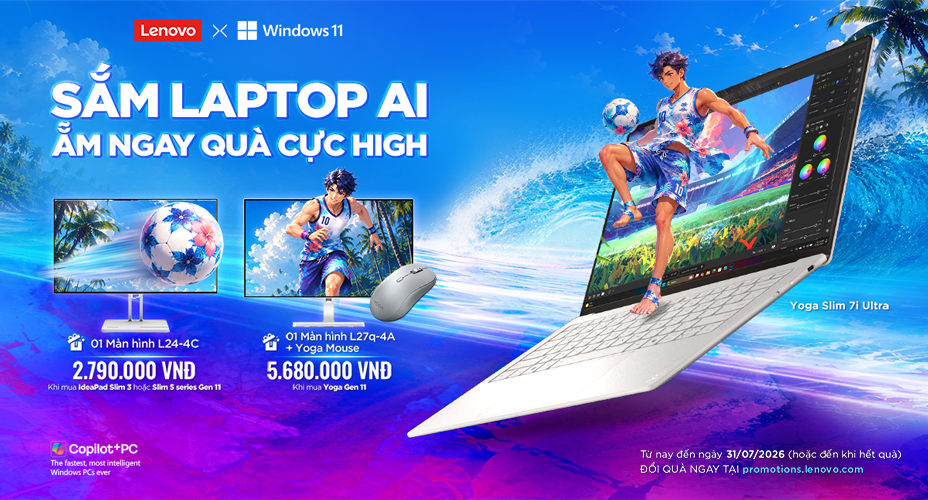 Sắm Laptop AI - Ẵm Ngay Quà Cực High