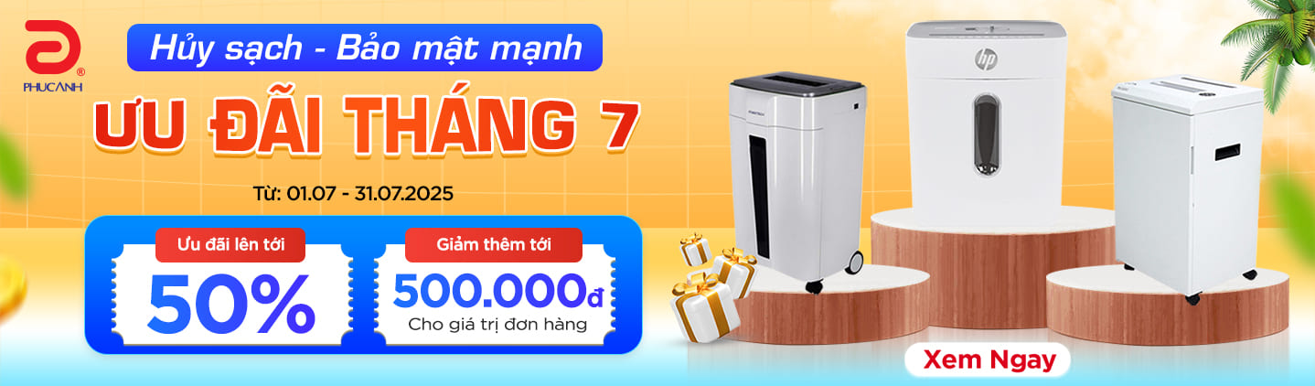 Máy hủy thông minh - Quà tặng ngập tràn