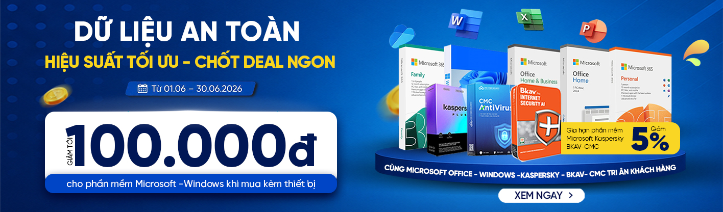 Dữ liệu an toàn - Giá siêu hời - Nhận ngàn ưu đãi
