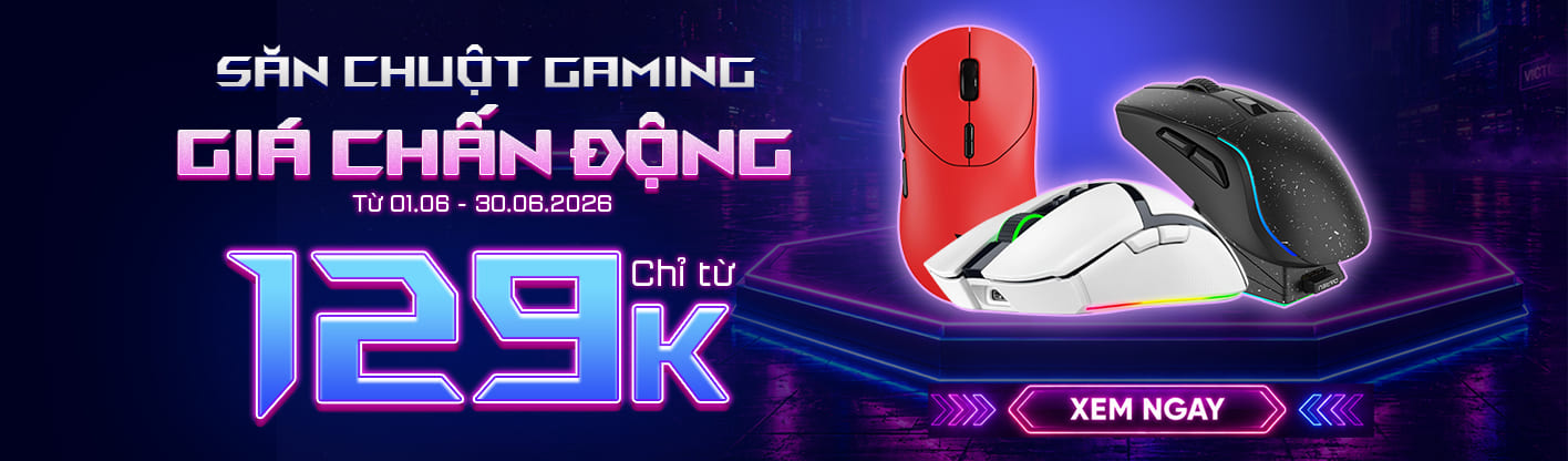 Chuột Gaming - Phản Hồi Nhanh - Tracking Chuẩn
