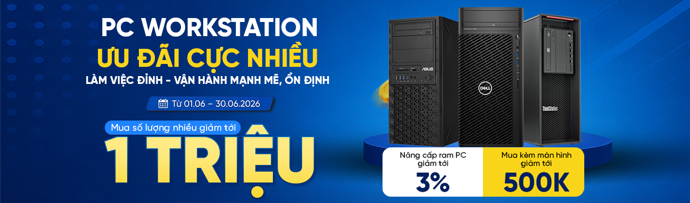 Workstation đồng bộ chính hãng