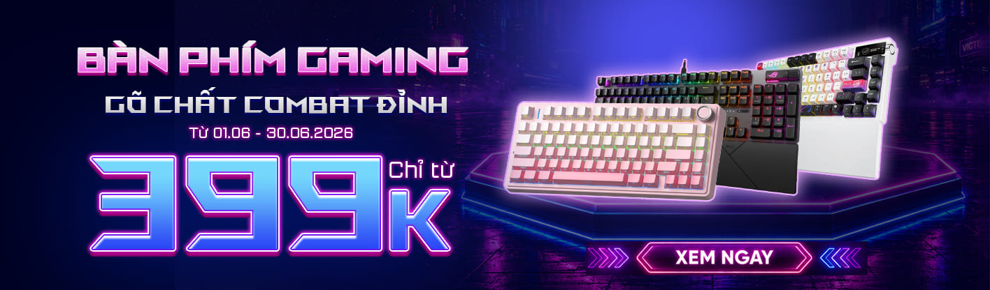 Bàn Phím Cơ - Văn Phòng Gaming - Gõ Là Mê