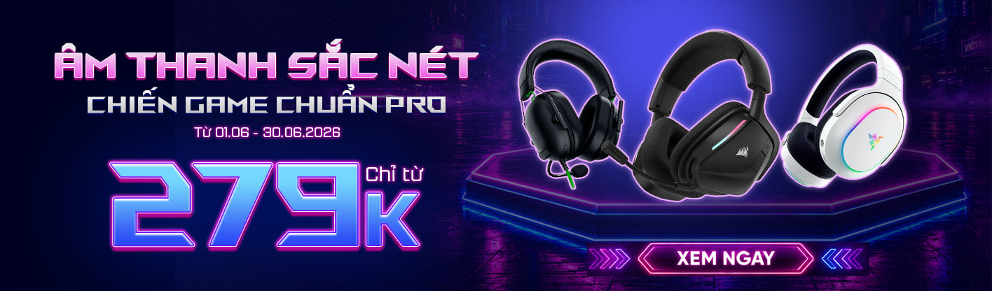 Tai Nghe Gaming - Âm Thanh Sống Động