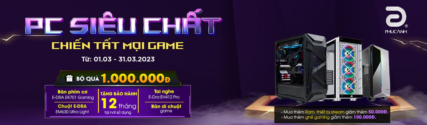 PC SIÊU CHẤT - CHIẾN TẤT MỌI GAME