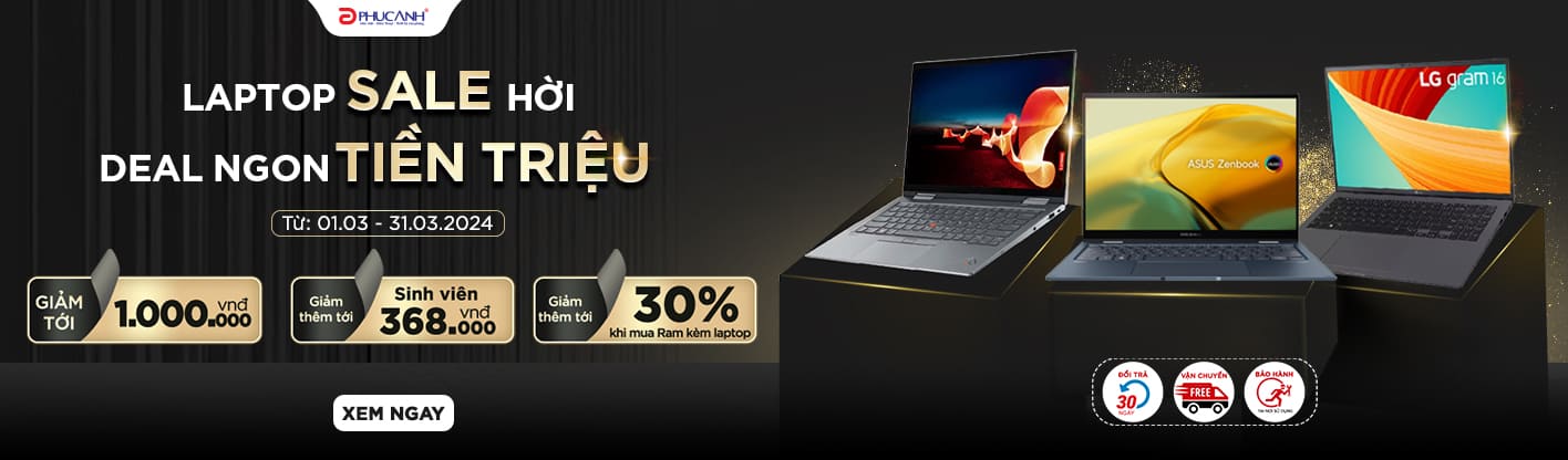Laptop SALE Hời - Deal Ngon Tiền Triệu