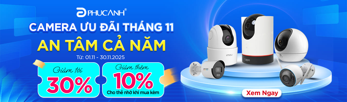 Camera AI giám sát giá chỉ từ 389K