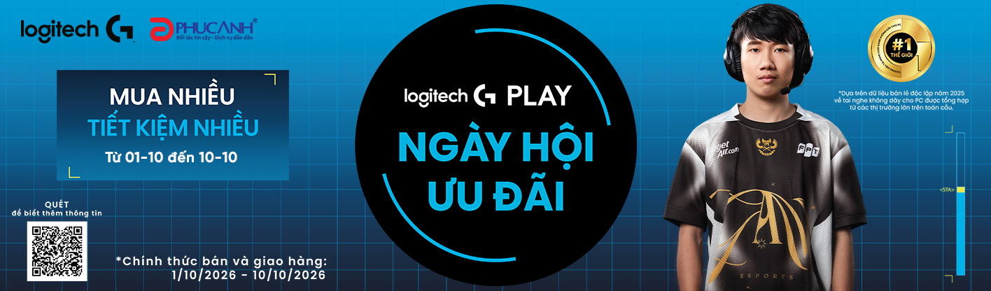 Logitech G Play – Ngày Hội Ưu Đãi