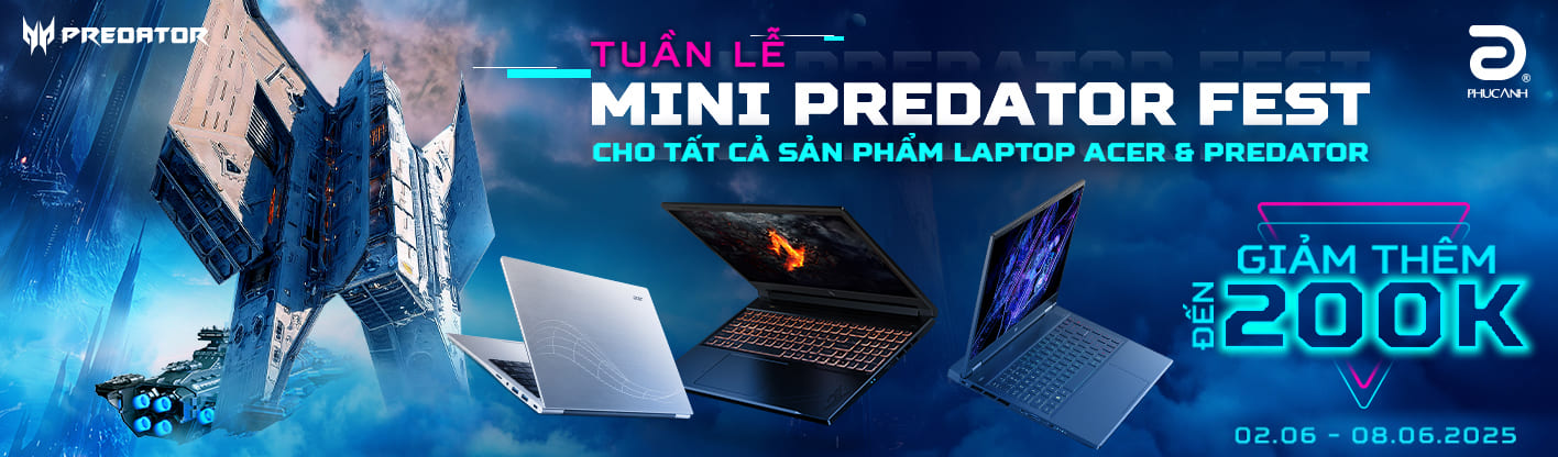 Tuần lễ Mini Predator Fest 