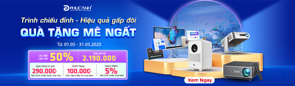 Máy chiếu sống động - Ưu đãi chấn động