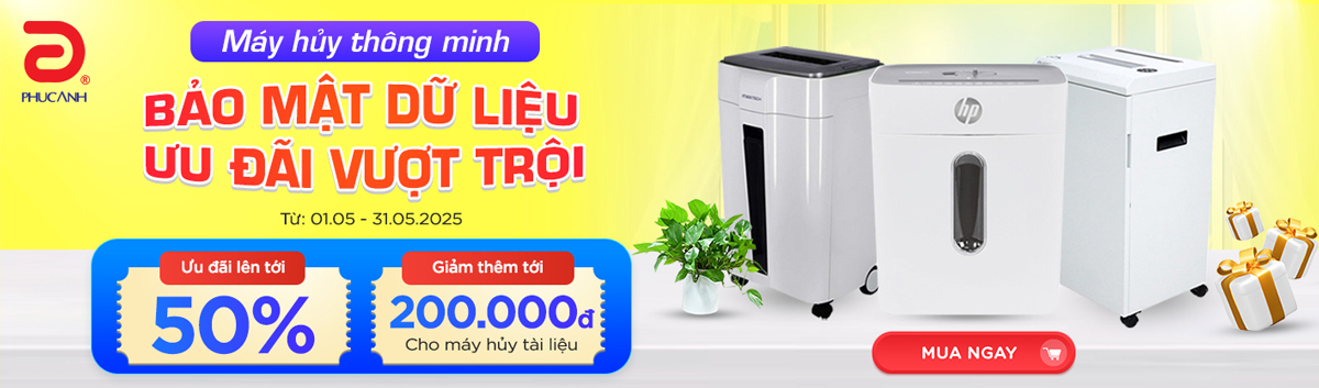Máy hủy thông minh - Quà tặng ngập tràn