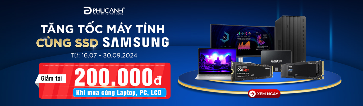 Tăng tốc máy tính cùng SSD Samsung