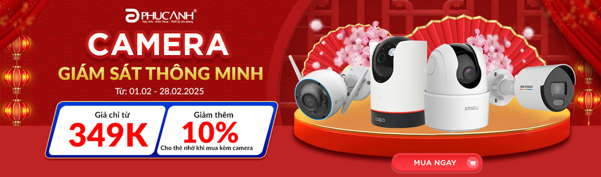 Camera AI giám sát giá chỉ từ 389K