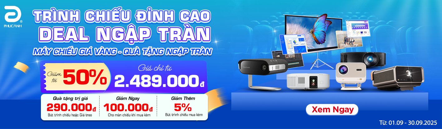 Máy chiếu sống động - Ưu đãi chấn động