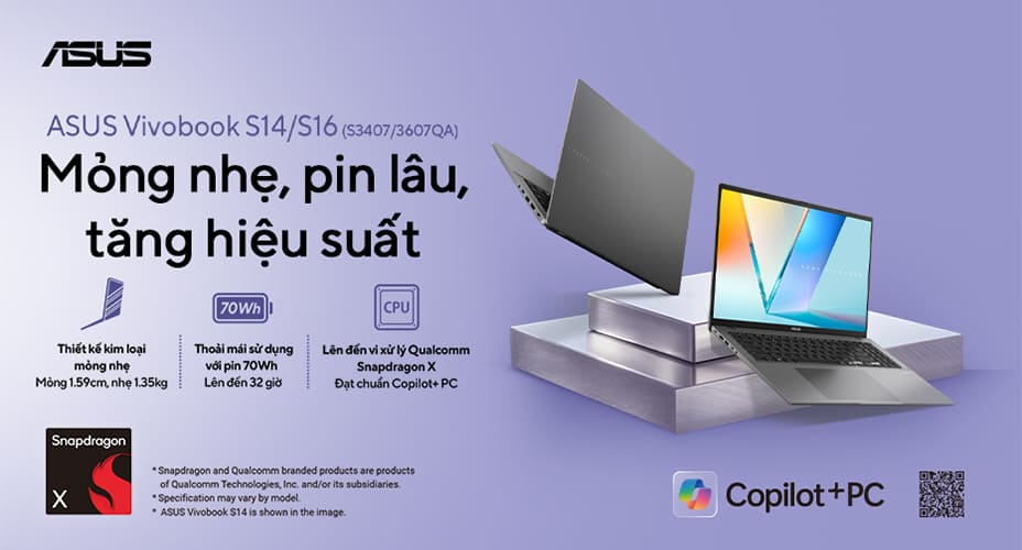 Asus Vivobook S14/S16