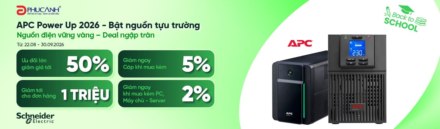 APC POWER UP 2026 - Bật Nguồn Tựu Trường
