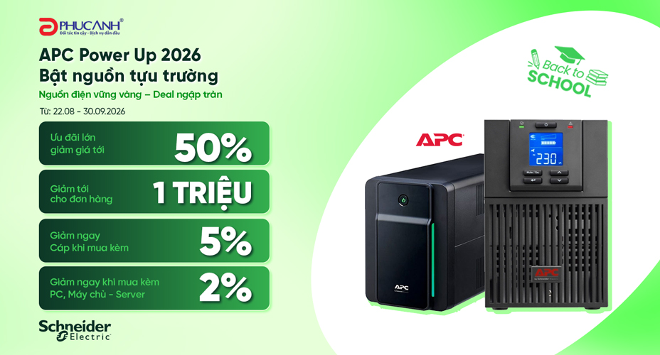 APC POWER UP 2026 - Bật Nguồn Tựu Trường
