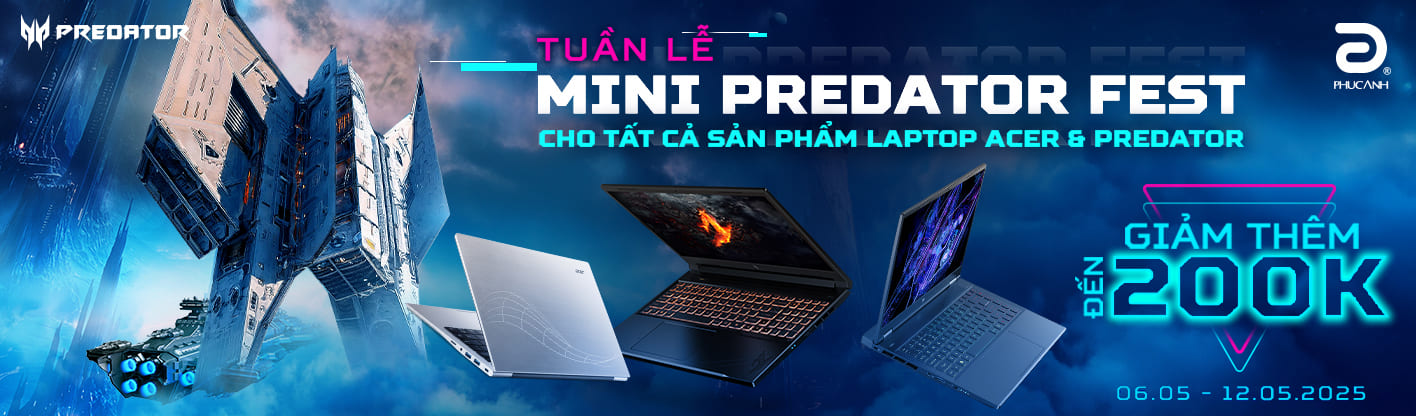 Tuần lễ Mini Predator Fest 