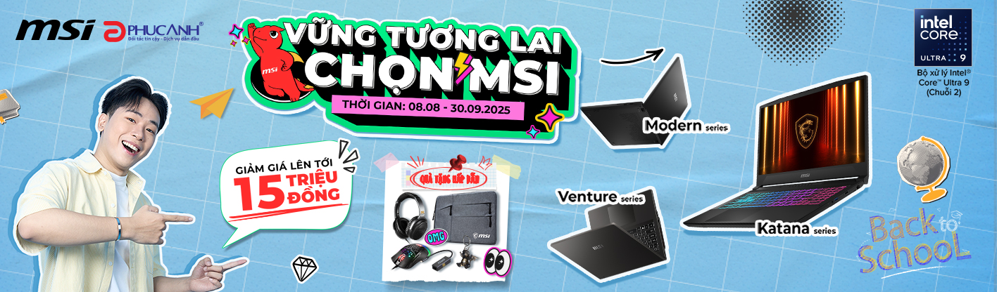 Vững tương lai - chọn MSI