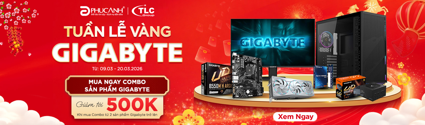 Tuần lễ vàng Gigabyte 