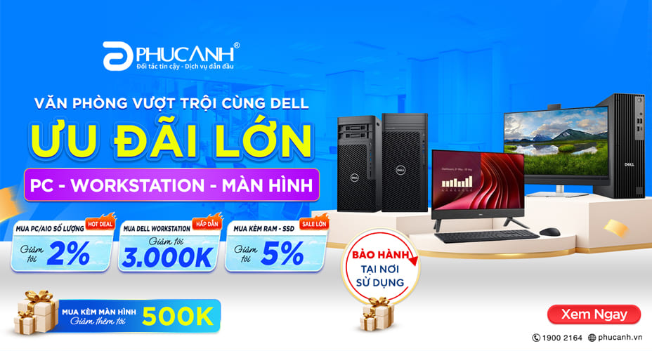 Văn phòng vượt trội cùng Dell