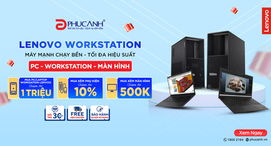 Lenovo Workstation - Máy chạy bền - Tối đa hiệu suất