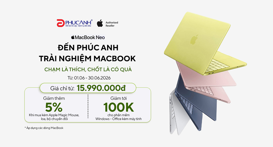 Trải nghiệm MacBook - Chạm là thích, chốt là có quà