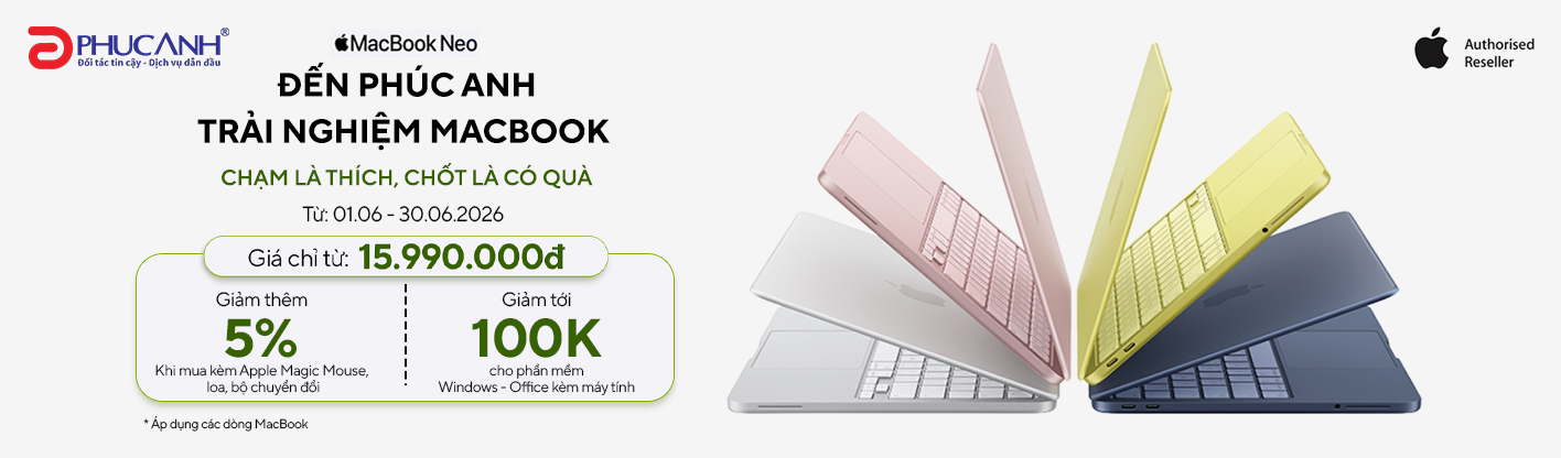 Trải nghiệm MacBook - Chạm là thích, chốt là có quà