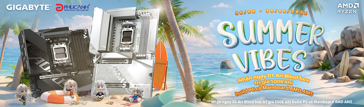 GIGABYTE Summer Vibes - Nhận Mô Hình ARI Blind Box
