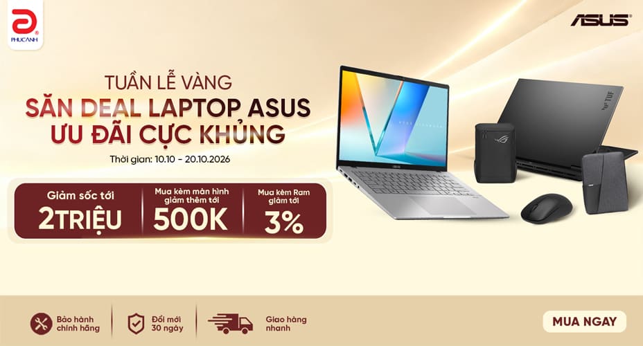 Săn Deal Laptop ASUS Ưu Đãi Cực Sốc