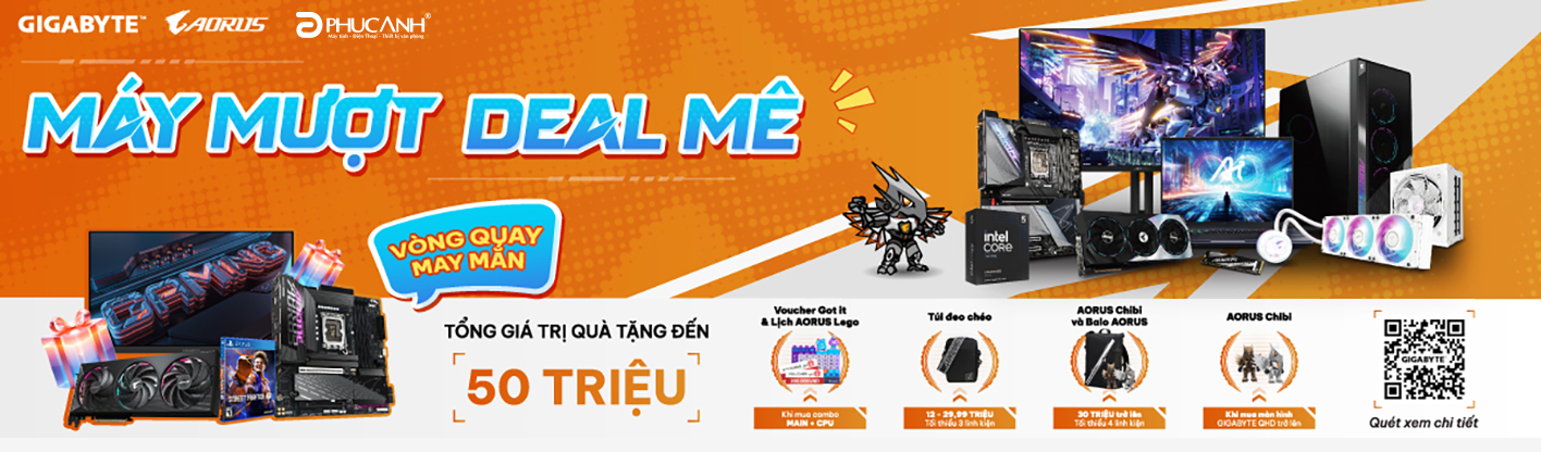 Máy Mượt - Deal Mê Cùng Gigabyte