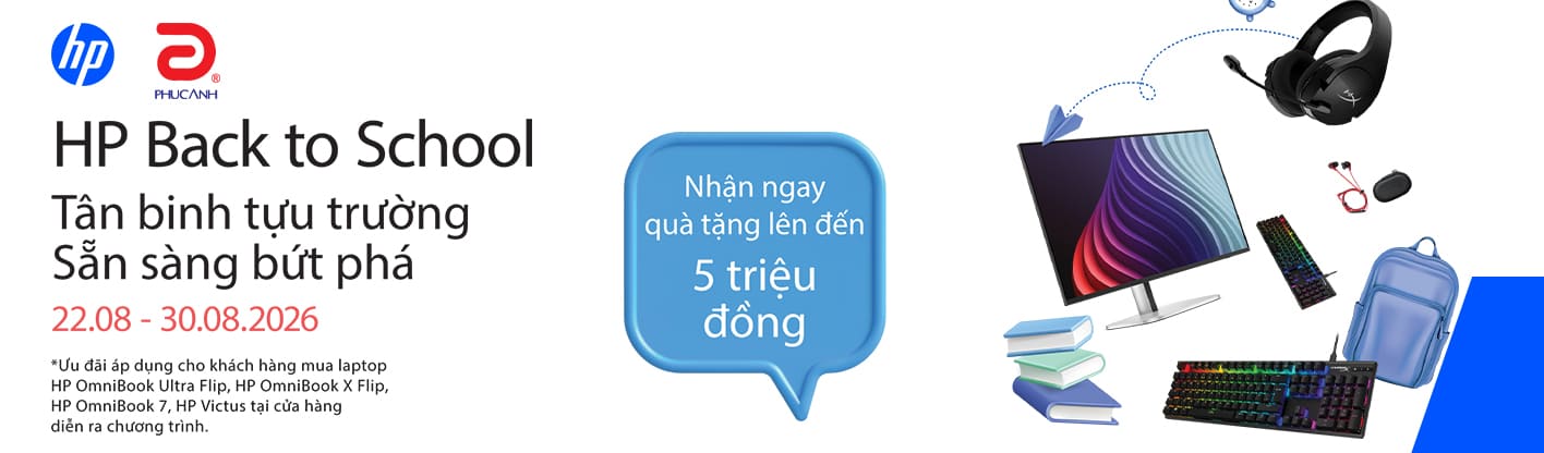 HP Back to School - Tân binh tựu trường, Sẵn sàng bứt phá