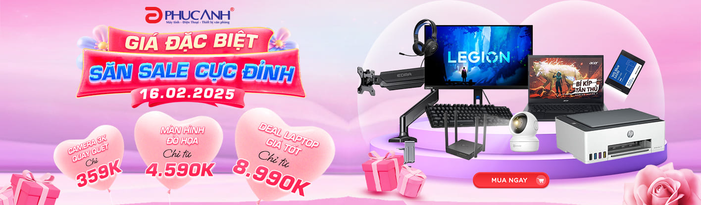 Đón Lễ Tình Nhân - Flash Sale Giá Sốc