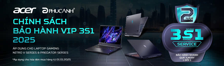 CHẾ ĐỘ BẢO HÀNH VIP - 3S1