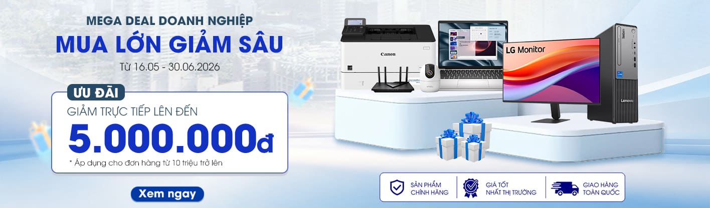 Ưu đãi doanh nghiệp - Mua càng lớn - Giảm càng sâu