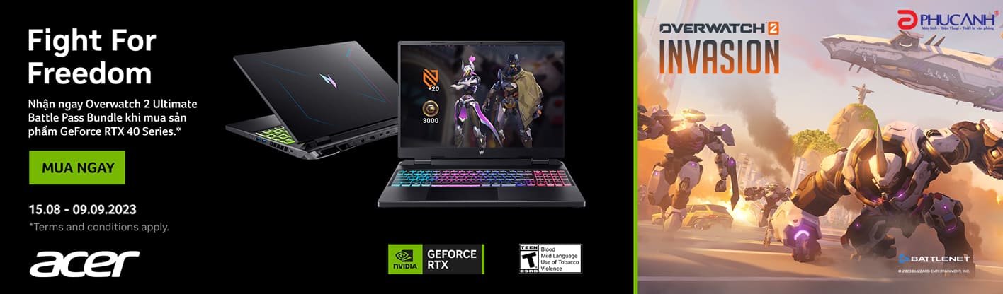 Mua Laptop Acer RTX 40 Series