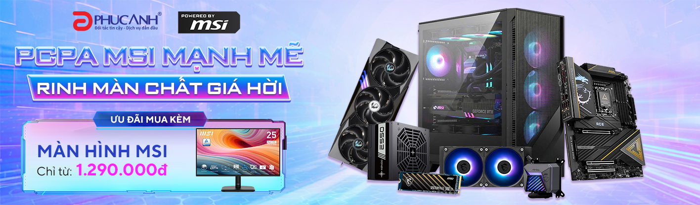 PCPA MSI MẠNH MẼ