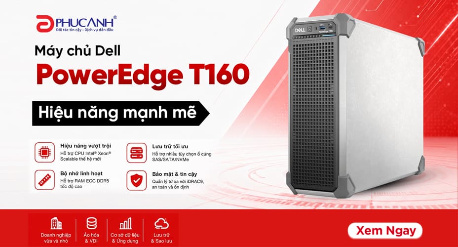 Máy chủ Dell PowerEdge T160