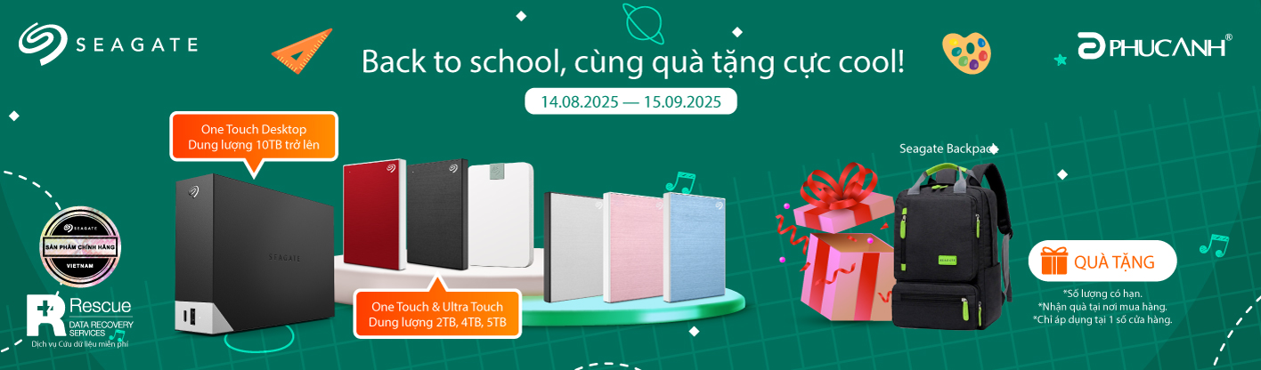Back to School cùng quà tặng cực Cool
