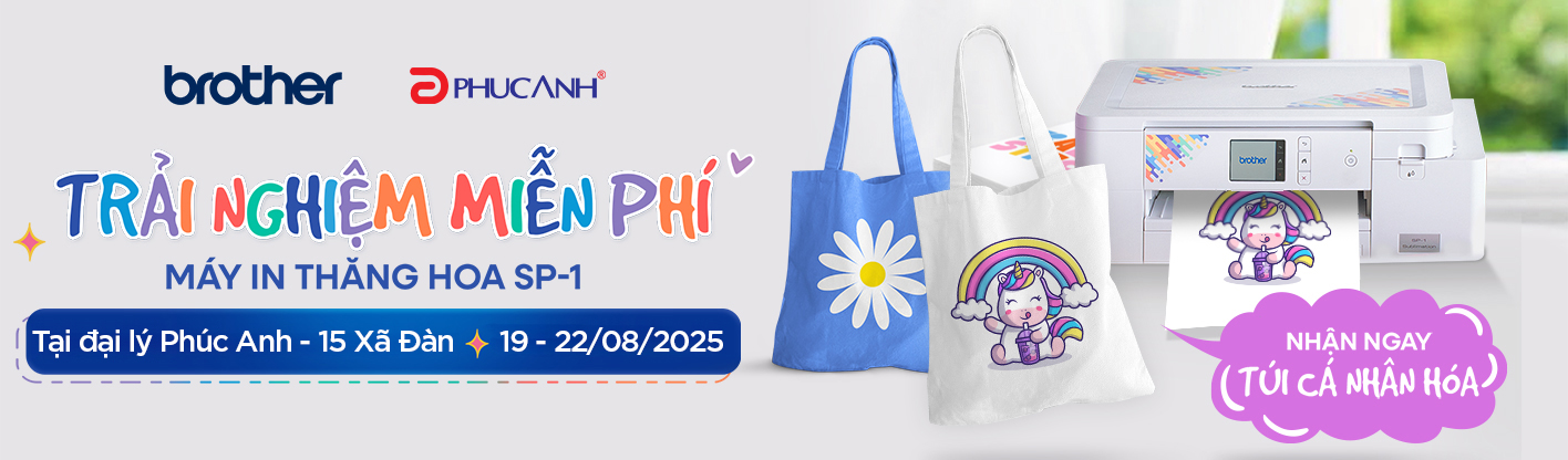 Trải nghiệm miễn phí - Máy in thăng hoa SP-1