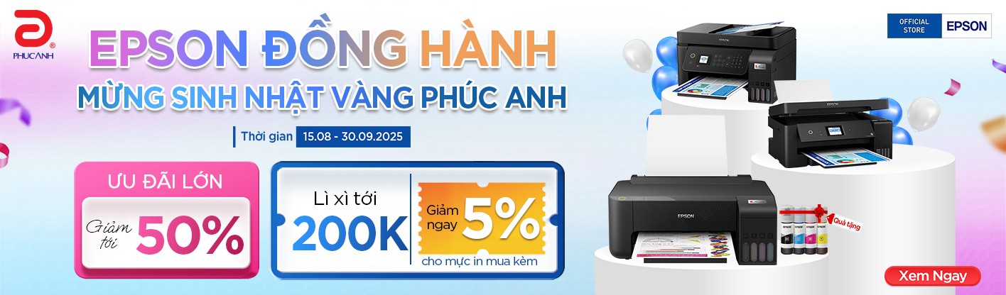 Epson Đồng Hành – Mừng Sinh Nhật Vàng Phúc Anh