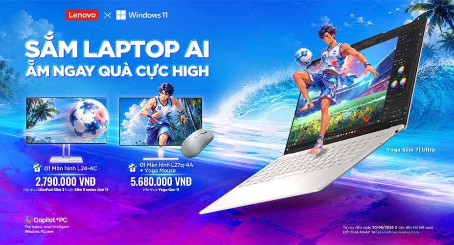Sắm Laptop AI - Ẵm Ngay Quà Cực High