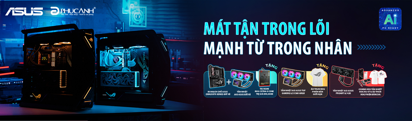 Mát từ trong lõi - Mạnh từ trong nhân với Combo ASUS