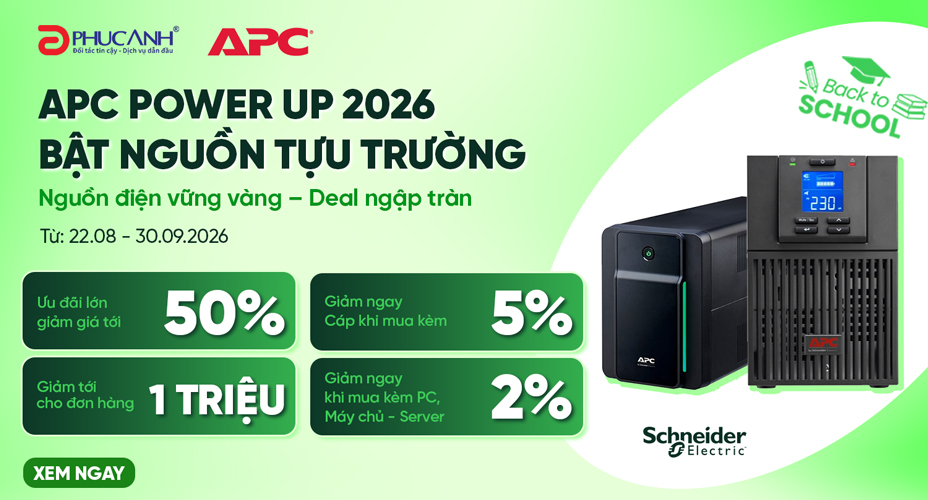 APC POWER UP 2026 - Bật Nguồn Tựu Trường