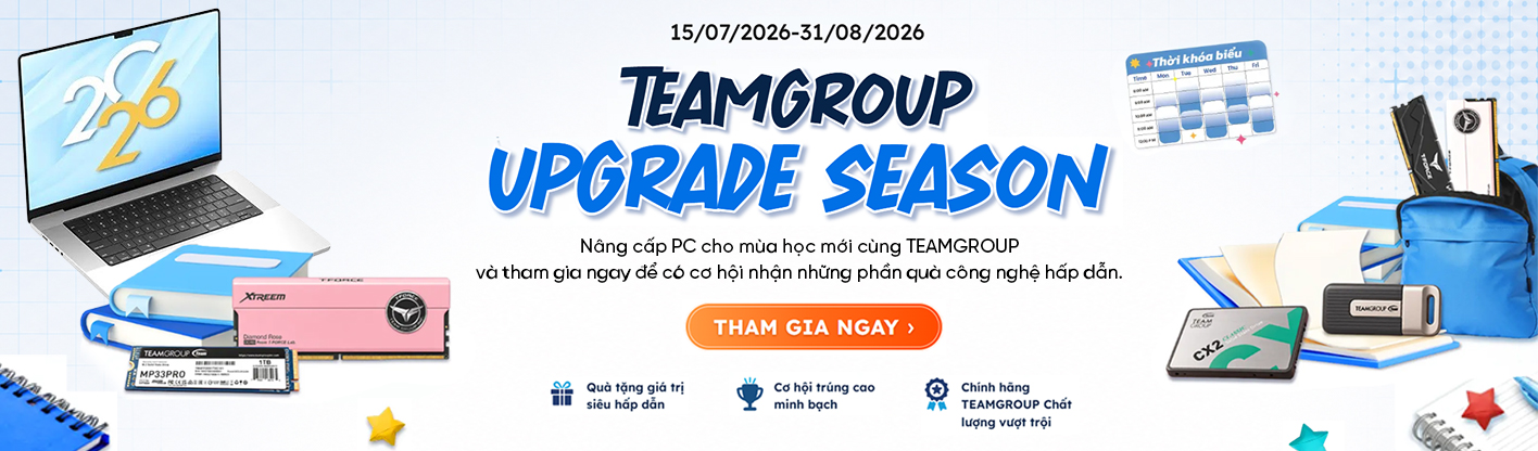 TEAMGROUP Upgrade Season