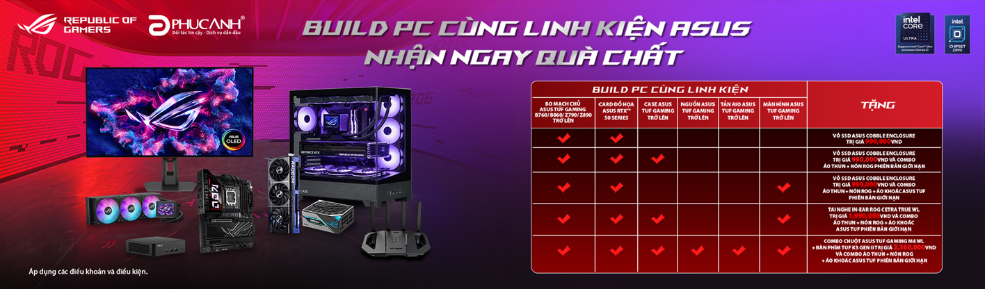 BUILD PC - NHẬN NGAY QUÀ