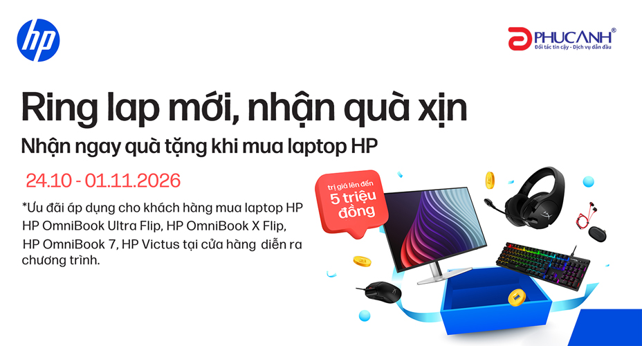 HP OmniBook Hub - Trải Nghiệm Chất, Rinh Quà Thật