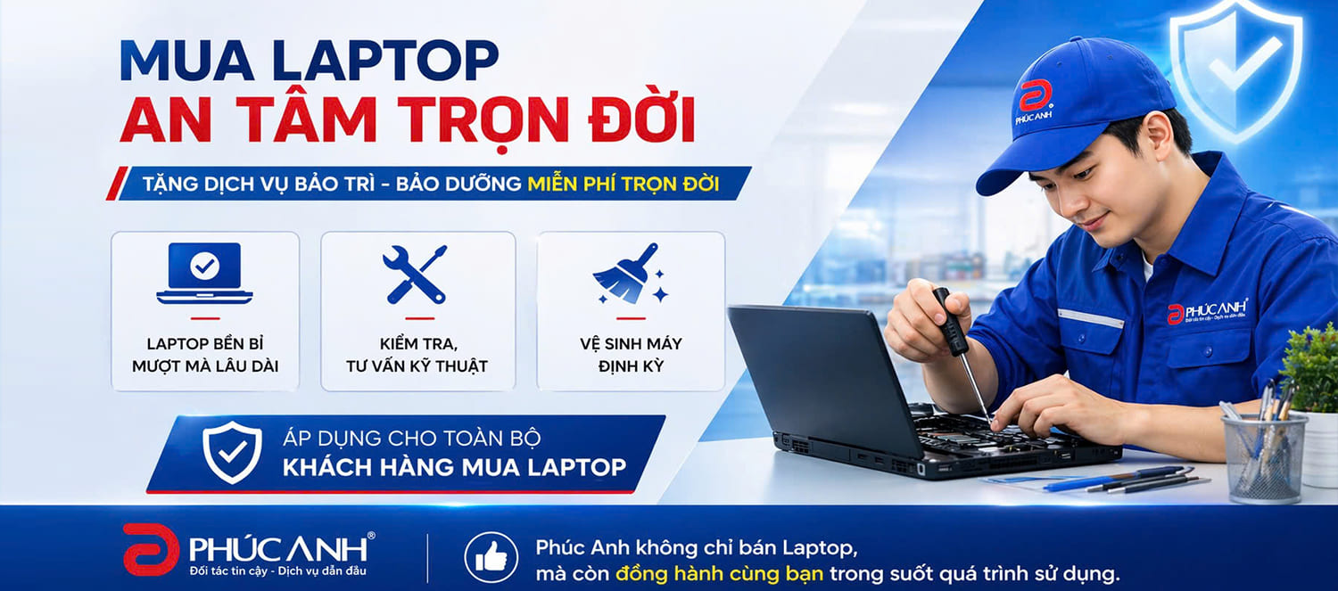 Mua Laptop - An tâm trọn đời